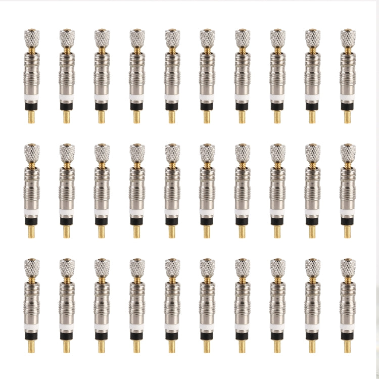 30 PCS VT-002 Bicycle Detachable French Valve Core Style: Reticulated - Tire Valve Caps by PMc TechLife | Online Shopping South Africa | PMc TechLife | Buy Now Pay Later Mobicred