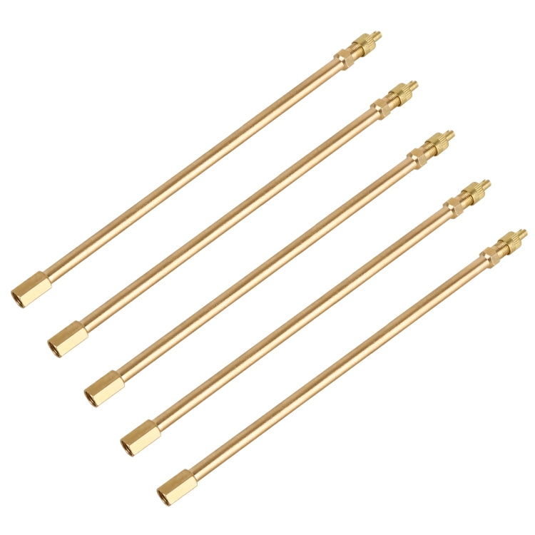 5 PCS Car Tires Valve Inflatable Extension Tube, Length: 200mm - Tire Valve Caps by PMC TechLife | Online Shopping South Africa | PMC TechLife | Buy Now Pay Later Mobicred