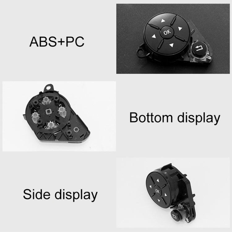 Car Multi-functional Steering Wheel Left Switch Button for Mercedes-Benz W204 / W212 / X204 2008-2015, Left and Right Drive Universal (Grey) - Steering Wheel Accessories by PMC TechLife | Online Shopping South Africa | PMC TechLife | Buy Now Pay Later Mobicred