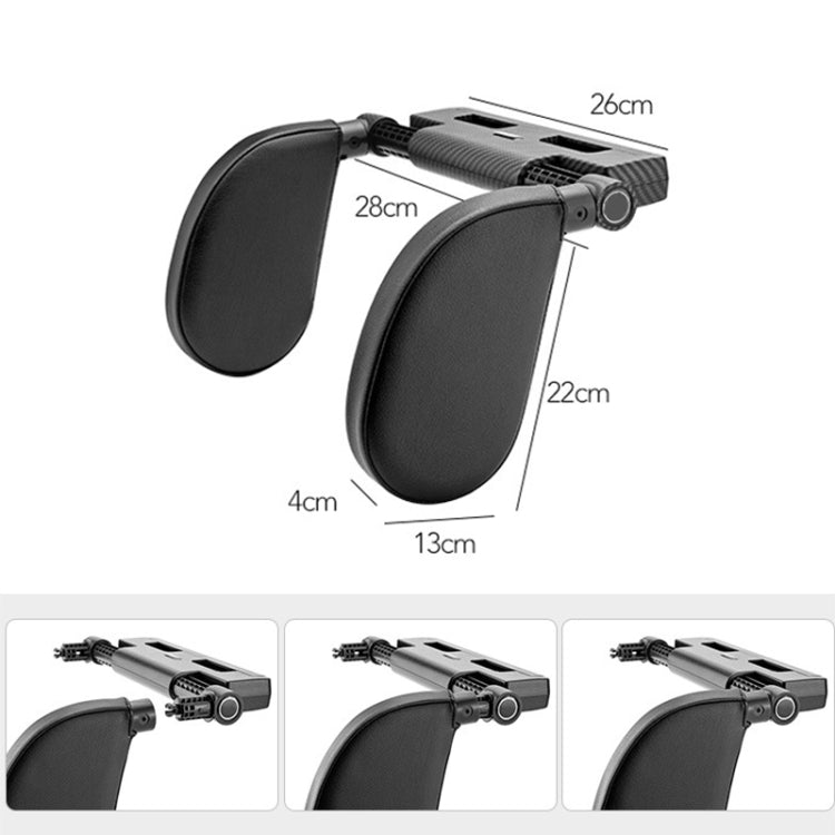 A03 Adjustable Car Auto U-shaped Memory Foam Neck Rest Cushion Seat Pillow (Brown) - Seat Accessories by PMC TechLife | Online Shopping South Africa | PMC TechLife | Buy Now Pay Later Mobicred