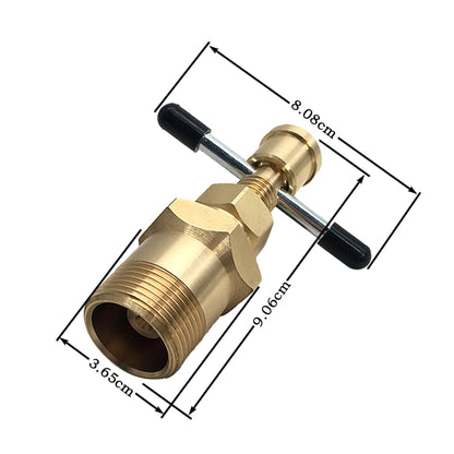 ZK-020 Car 15mm & 22mm Olive Remove Puller Solid Brass Copper Pipe Fitting - Hand Tool Sets by PMC Jewellery | Online Shopping South Africa | PMC Jewellery | Buy Now Pay Later Mobicred