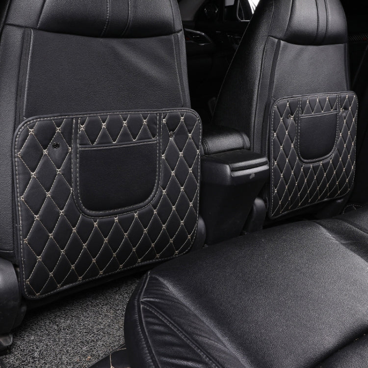 Car Half-inclusive Seat Back Anti-kick Mat Rear Anti-dirty Pad  Small Size - Seat Accessories by PMC TechLife | Online Shopping South Africa | PMC TechLife | Buy Now Pay Later Mobicred