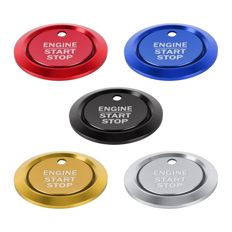 Car Engine Start Key Push Button Ring Trim Sticker Decoration for Ford F150 (Gold) - Decoration Rings by PMC TechLife | Online Shopping South Africa | PMC TechLife | Buy Now Pay Later Mobicred
