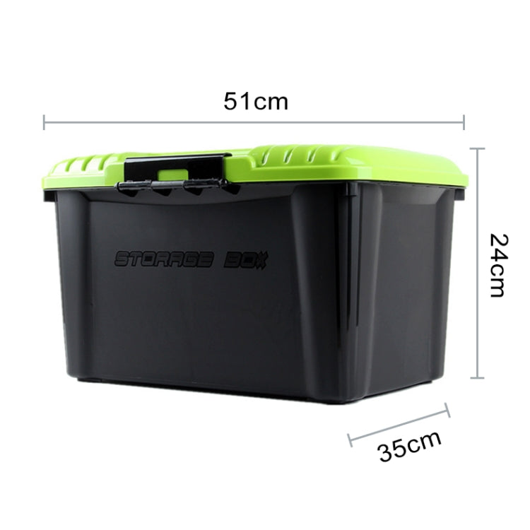 3R-2001 Car / Household Storage Box Sealed Box, Capacity: 30L (Green) - Stowing Tidying by 3R | Online Shopping South Africa | PMC Jewellery | Buy Now Pay Later Mobicred