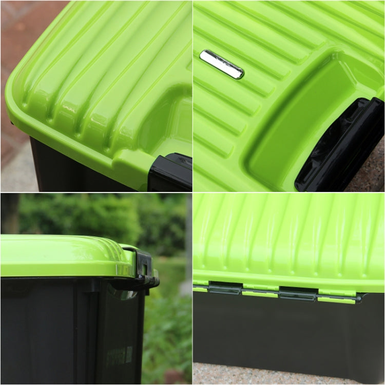 3R-2002 Car / Household Storage Box Sealed Box, Capacity: 40L(Green) - Stowing Tidying by 3R | Online Shopping South Africa | PMC Jewellery | Buy Now Pay Later Mobicred