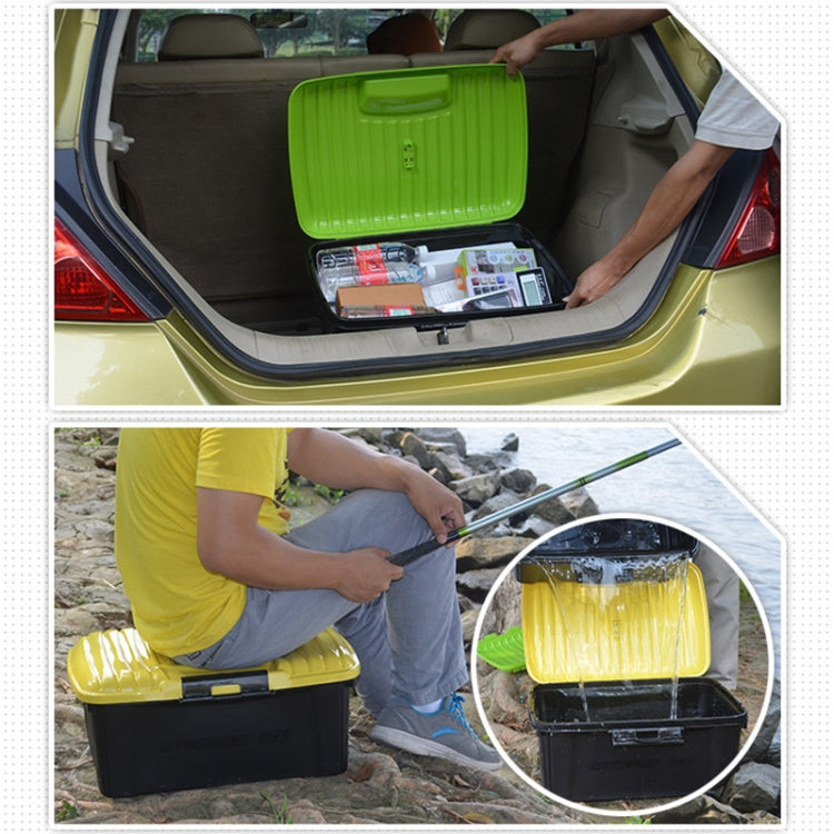 3R-2002 Car / Household Storage Box Sealed Box, Capacity: 40L(Black) - free shipping - PMC TechLife - Order now!