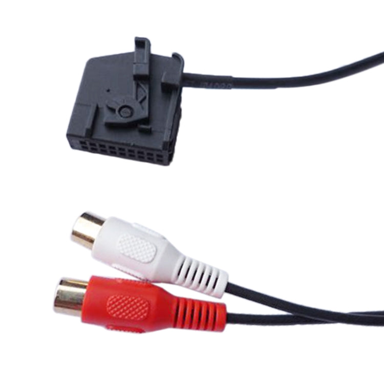 Car 2RCA AUX IN Audio Cable Wiring Harness for Mercedes-Benz Comand 2.0 - DIY Cables by PMC TechLife | Online Shopping South Africa | PMC TechLife | Buy Now Pay Later Mobicred