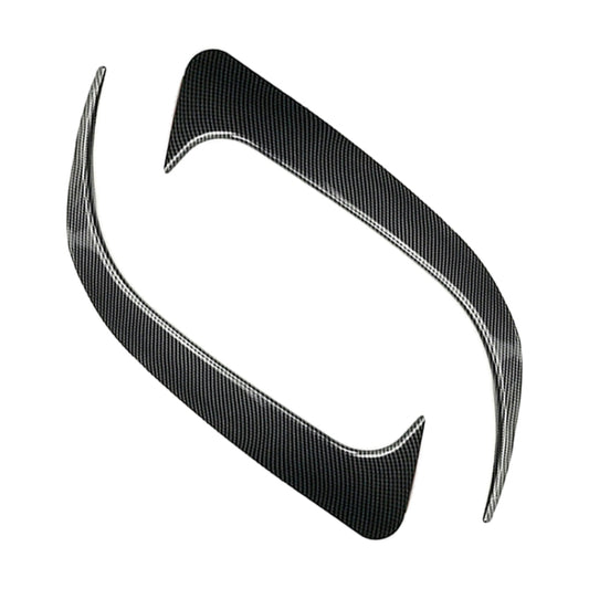 Car Rear Bumper Wind Knife Blade Decoration Sticker for Mercedes-Benz CLA200/220/250/260 (Carbon Fiber Black) - Decorative Strip by PMC Jewellery | Online Shopping South Africa | PMC Jewellery | Buy Now Pay Later Mobicred