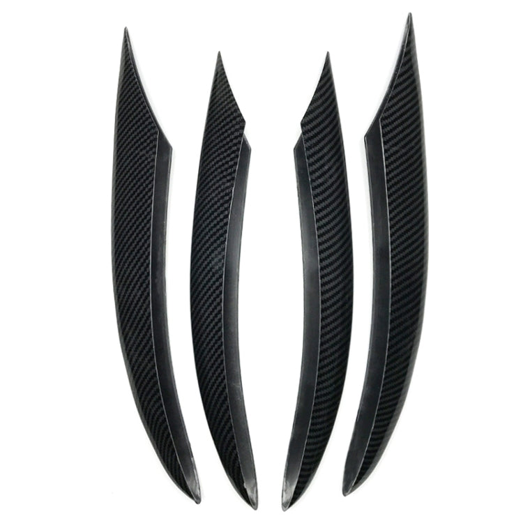 Car Air Inlet Grille Decoration Sticker Strip for Mercedes-Benz C Class C180L/C260L/C300L (Carbon Fiber Black) - Decorative Strip by PMC Jewellery | Online Shopping South Africa | PMC Jewellery | Buy Now Pay Later Mobicred