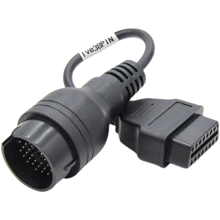 38 Pin to OBD2 Truck Cable for IVECO - Cables & Connectors by PMC TechLife | Online Shopping South Africa | PMC TechLife | Buy Now Pay Later Mobicred