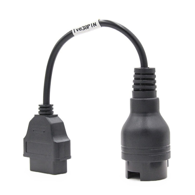 38 Pin to OBD2 Truck Cable for IVECO - Cables & Connectors by PMC TechLife | Online Shopping South Africa | PMC TechLife | Buy Now Pay Later Mobicred