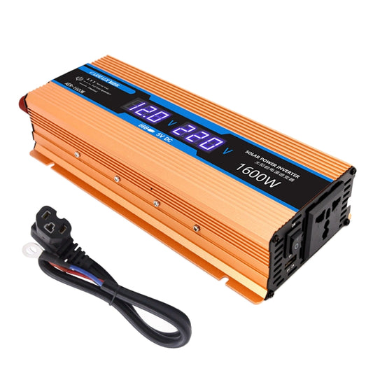Carmaer Modified Sine Wave 60V to 220V 1600W Car Multi-function Double Digital Display Inverter Household Power Converter - Modified Square Wave by PMC Jewellery | Online Shopping South Africa | PMC Jewellery | Buy Now Pay Later Mobicred