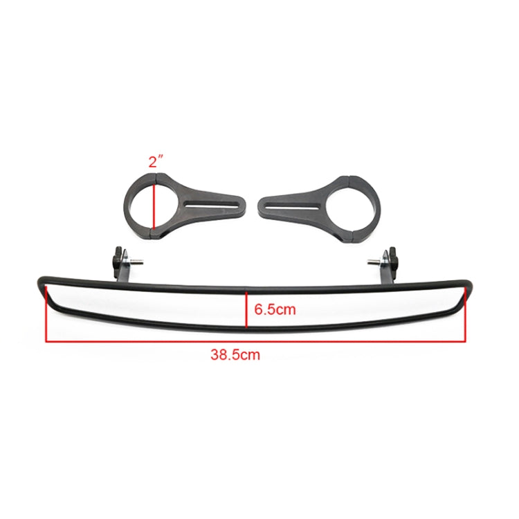 SFUITV-2 2.0 inch Car Modification Accessories HD Rear View Center Mirror for UTV - Interior Mirrors by PMC TechLife | Online Shopping South Africa | PMC TechLife | Buy Now Pay Later Mobicred