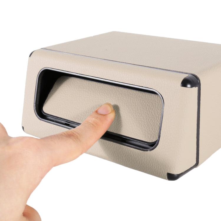 Car Plastic Trash Can Large Capacity Interior Accessories Box (Beige) - Stowing Tidying by PMC TechLife | Online Shopping South Africa | PMC TechLife | Buy Now Pay Later Mobicred