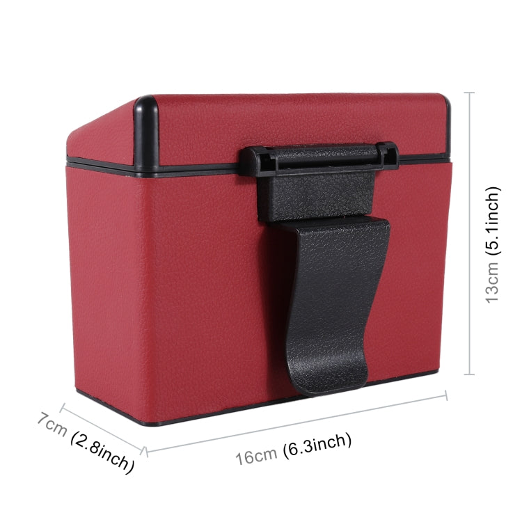 Car Plastic Trash Can Large Capacity Interior Accessories Box (Red) - Stowing Tidying by PMC TechLife | Online Shopping South Africa | PMC TechLife | Buy Now Pay Later Mobicred