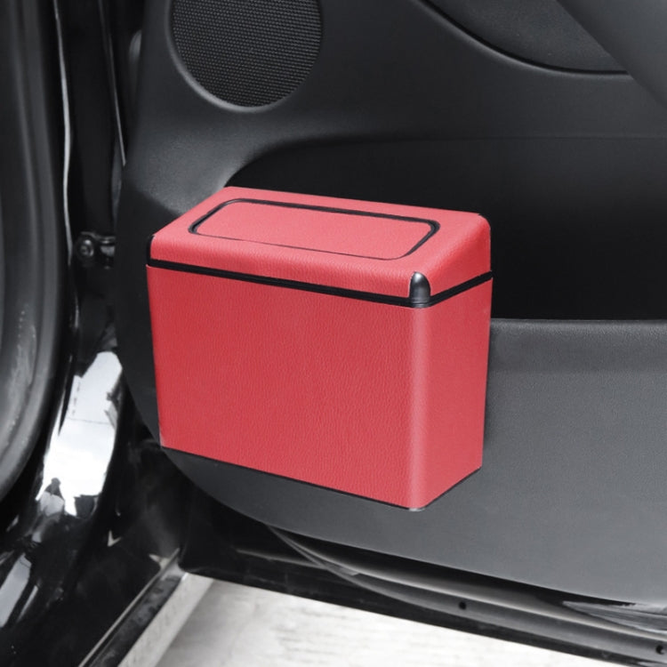 Car Plastic Trash Can Large Capacity Interior Accessories Box (Red) - Stowing Tidying by PMC TechLife | Online Shopping South Africa | PMC TechLife | Buy Now Pay Later Mobicred
