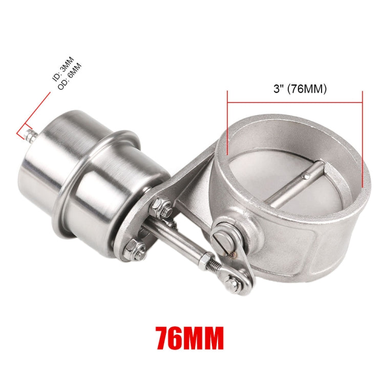 76mm Car Modification Vacuum Exhaust Pipe - Exhaust Pipes by PMC TechLife | Online Shopping South Africa | PMC TechLife | Buy Now Pay Later Mobicred