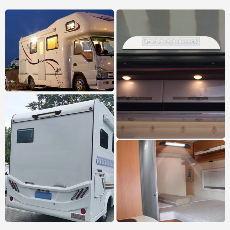 RV / Yacht Awning LED Strip Light DC12-28V with 18 LEDs Lamp Beads (Black) - Dome Lights by PMC TechLife | Online Shopping South Africa | PMC TechLife | Buy Now Pay Later Mobicred