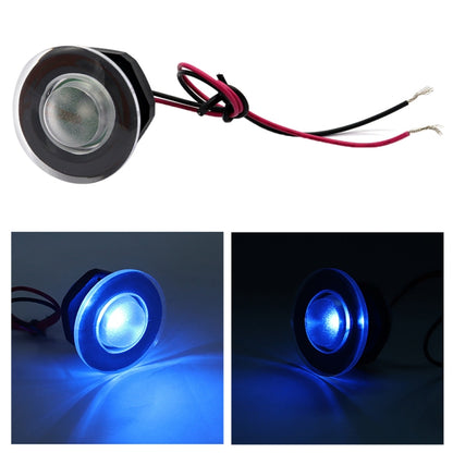 RV / Yacht Walkway Light LED Round Light DC12V (Blue Light) - Dome Lights by PMC Jewellery | Online Shopping South Africa | PMC Jewellery | Buy Now Pay Later Mobicred
