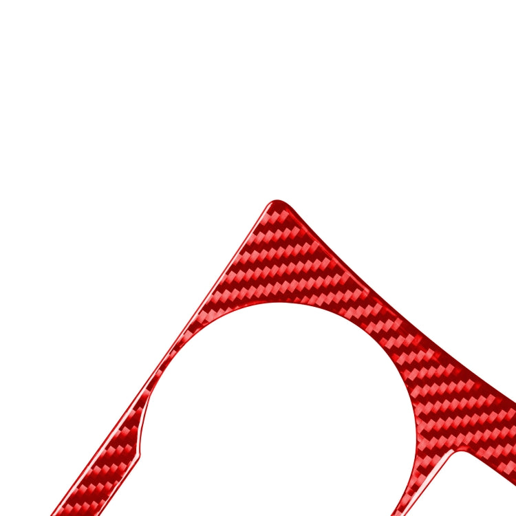 Carbon Fiber Car Cup Holder Panel A Decorative Sticker for Toyota Corolla 2014-2018,Right Drive (Red) - Car Interior Mouldings by PMC Jewellery | Online Shopping South Africa | PMC Jewellery | Buy Now Pay Later Mobicred