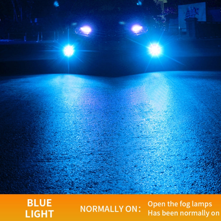 1 Pair 9006 27W / DC12V Car Aluminum Alloy Flashing LED Headlight (Blue Light) - LED Headlamps by PMC TechLife | Online Shopping South Africa | PMC TechLife | Buy Now Pay Later Mobicred