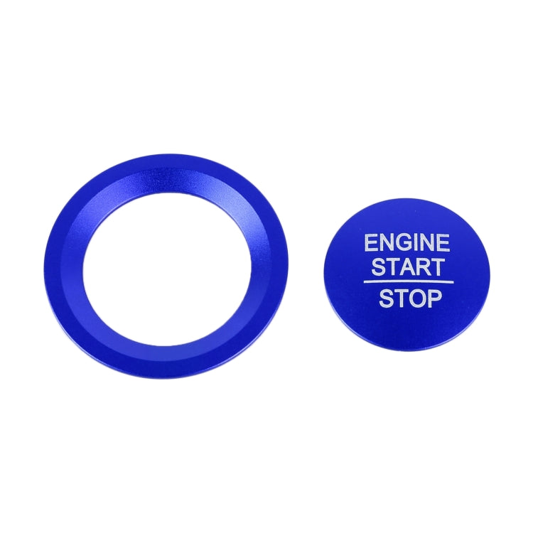 Car Engine Start Key Push Button Ring Trim Sticker for Honda(Blue) - Decoration Rings by PMC TechLife | Online Shopping South Africa | PMC TechLife | Buy Now Pay Later Mobicred