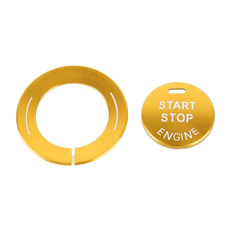 Car Engine Start Key Push Button Ring Trim Sticker for Infiniti (Gold) - Decoration Rings by PMC TechLife | Online Shopping South Africa | PMC TechLife | Buy Now Pay Later Mobicred