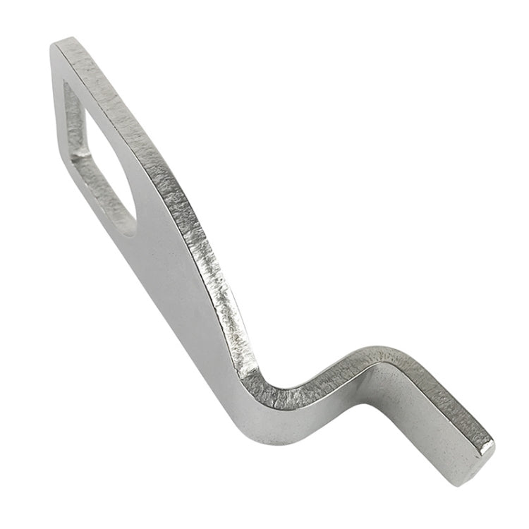 Car Stainless Steel Rear Tail Hook Plate Snap Lock EH200 - Locks & Hasps by PMC TechLife | Online Shopping South Africa | PMC TechLife | Buy Now Pay Later Mobicred