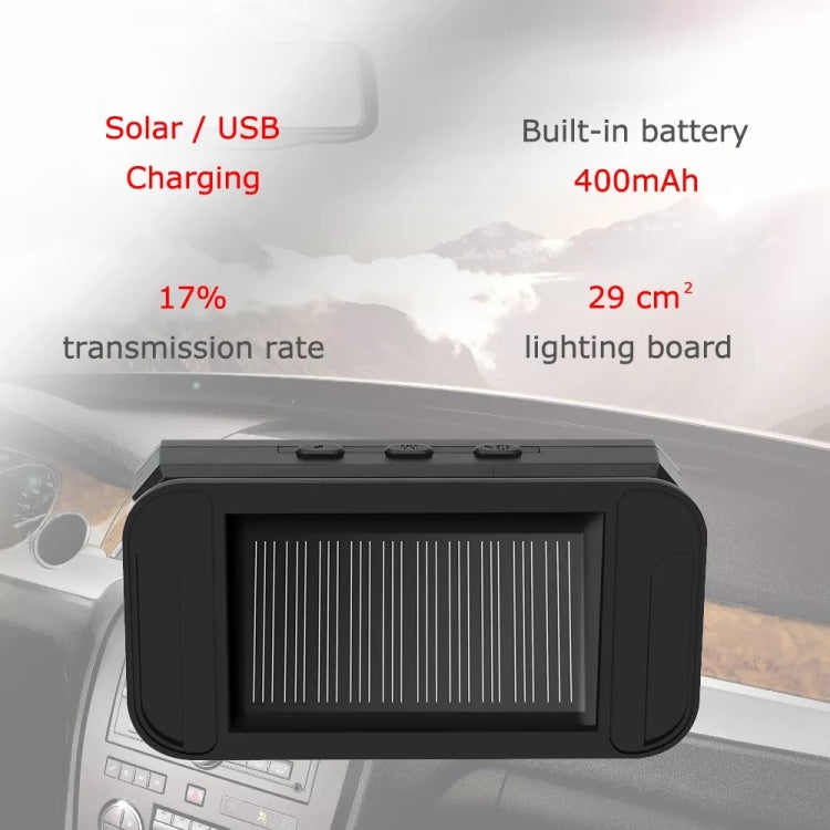 Car High Precision Solar Charging Tire Pressure Monitoring System TPMS, Built-in Beep Sensor - free shipping - PMC TechLife - Order now!