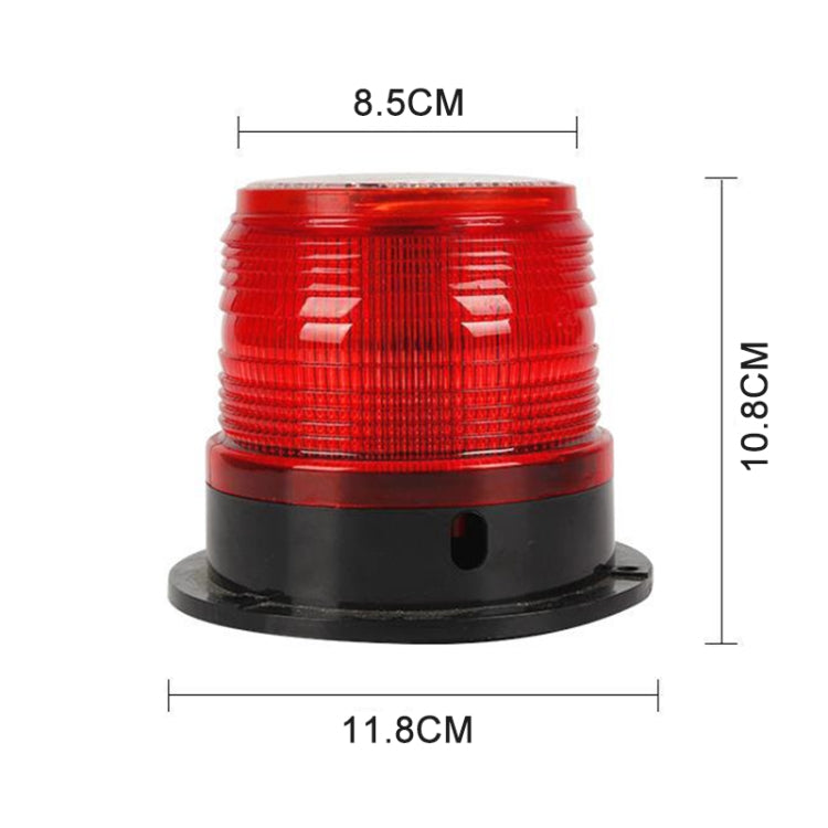 Car Solar Charging Warning Light (White) - Warning Lights by PMC TechLife | Online Shopping South Africa | PMC TechLife | Buy Now Pay Later Mobicred