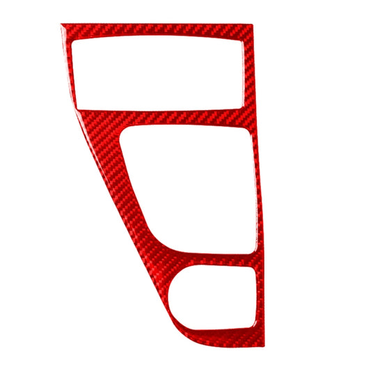 Car Carbon Fiber Gear Panel Decorative Sticker for Infiniti Q50 2014-2020, Right Drive (Red) - Steering Wheel Accessories by PMC Jewellery | Online Shopping South Africa | PMC Jewellery | Buy Now Pay Later Mobicred