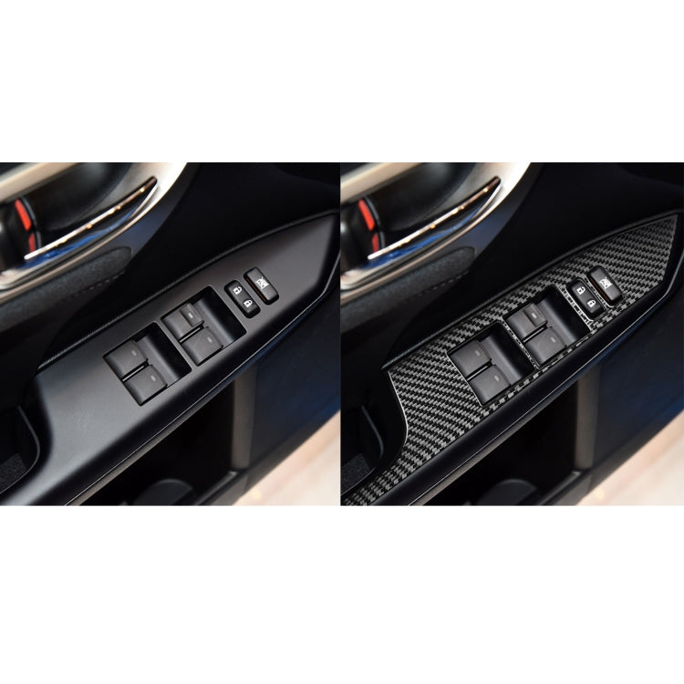Car Carbon Fiber Window Lift Decorative Sticker for Lexus CT 2011-2017, Left Drive - Car Interior Mouldings by PMC Jewellery | Online Shopping South Africa | PMC Jewellery | Buy Now Pay Later Mobicred