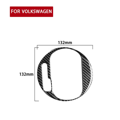 Car Carbon Fiber Gear Panel Inside Frame Decorative Sticker for Volkswagen Beetle 2012-2019, Left Drive - Car Interior Mouldings by PMC Jewellery | Online Shopping South Africa | PMC Jewellery | Buy Now Pay Later Mobicred