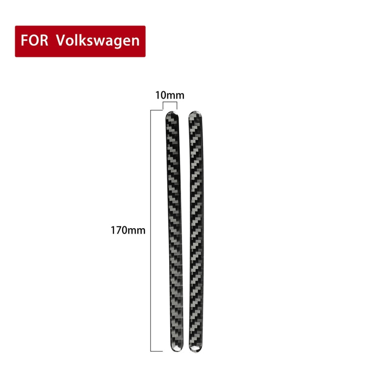 Car Carbon Fiber Door Decorative Sticker for Volkswagen Beetle 2012-2019, Left and Right Drive Universal - Car Interior Mouldings by PMC Jewellery | Online Shopping South Africa | PMC Jewellery | Buy Now Pay Later Mobicred