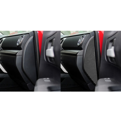 2 PCS / Set Carbon Fiber Car Door Anti-collision Cushion Decorative Sticker for Toyota Tundra 2014-2018, Left Right Driving - Car Interior Mouldings by PMC Jewellery | Online Shopping South Africa | PMC Jewellery | Buy Now Pay Later Mobicred