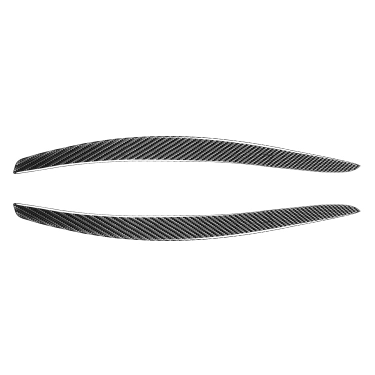 2 PCS / Set Carbon Fiber Car Lamp Eyebrow Decorative Sticker for BMW E92 / E93 2006-2012, Drop Glue Version - Lamp Decoration by PMC TechLife | Online Shopping South Africa | PMC TechLife | Buy Now Pay Later Mobicred
