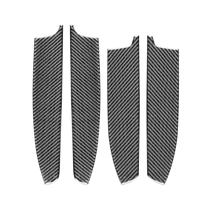 4 PCS / Set Carbon Fiber Car Door Inner Armrest Decorative Sticker for Toyota 4Runner 2010-2020 - Car Interior Mouldings by PMC Jewellery | Online Shopping South Africa | PMC Jewellery | Buy Now Pay Later Mobicred