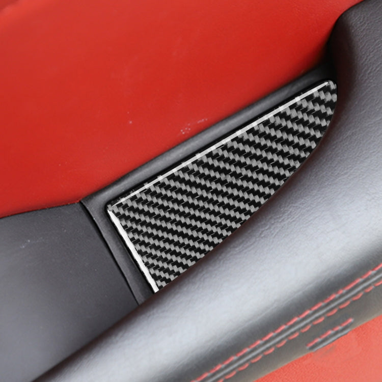 11 PCS / Set Carbon Fiber Car Door Slot Pad Decorative Sticker for Dodge Challenger 2015 to Now, Left Driving - Car Interior Mouldings by PMC Jewellery | Online Shopping South Africa | PMC Jewellery | Buy Now Pay Later Mobicred