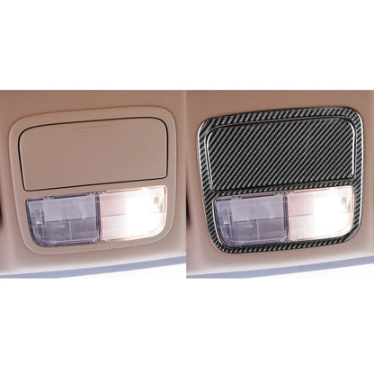 2 PCS / Set Carbon Fiber Car Front Reading Light Panel Decorative Sticker for Honda CRV 2007-2011,Left and Right Drive Universal - Car Interior Mouldings by PMC Jewellery | Online Shopping South Africa | PMC Jewellery | Buy Now Pay Later Mobicred