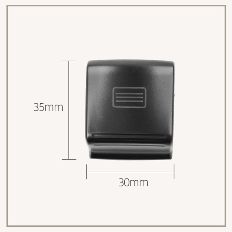For Mercedes-Benz W221 2006-2013 Left Driving Car Sunroof Switch Button Dome Light Button(Beige) - Car Switches by PMC TechLife | Online Shopping South Africa | PMC TechLife | Buy Now Pay Later Mobicred