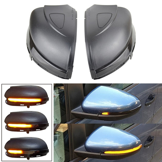 1 Pair For Volkswagen Golf 6 MK6 Car Dynamic LED Turn Signal Light Rearview Mirror Flasher Water Blinker, without Hole - Arrow Turn Lights by PMC Jewellery | Online Shopping South Africa | PMC Jewellery | Buy Now Pay Later Mobicred