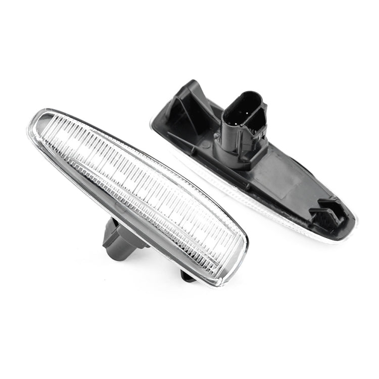 2pcs For Mitsubishi Lancer 2008-2018 Car Dynamic LED Fender Side Light (Transparent) - Arrow Turn Lights by PMC Jewellery | Online Shopping South Africa | PMC Jewellery | Buy Now Pay Later Mobicred