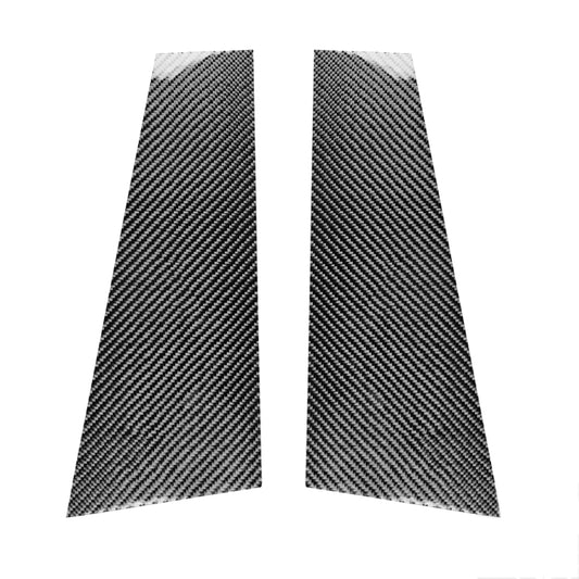 2 in 1 Car Carbon Fiber B-pillar Decorative Sticker for Mercedes-Benz CLA&#160;W117 2013-2019, Left and Right Drive Universal - Car Interior Mouldings by PMC Jewellery | Online Shopping South Africa | PMC Jewellery | Buy Now Pay Later Mobicred