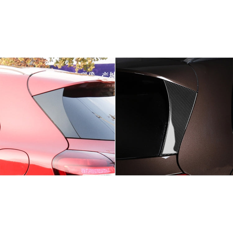 Car Carbon Fiber Rear Window Decorative Sticker for Mercedes-Benz GLA 2015-2018, Left and Right Drive Universal - Car Interior Mouldings by PMC Jewellery | Online Shopping South Africa | PMC Jewellery | Buy Now Pay Later Mobicred