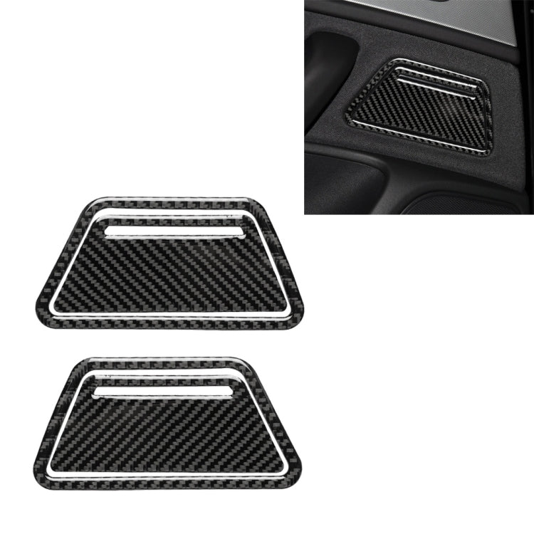 Car Carbon Fiber Ashtray Panel Decorative Sticker for Audi A6 S6 C7 A7 S7 4G8 2012-2018, Left and Right Drive Universal - Car Interior Mouldings by PMC Jewellery | Online Shopping South Africa | PMC Jewellery | Buy Now Pay Later Mobicred