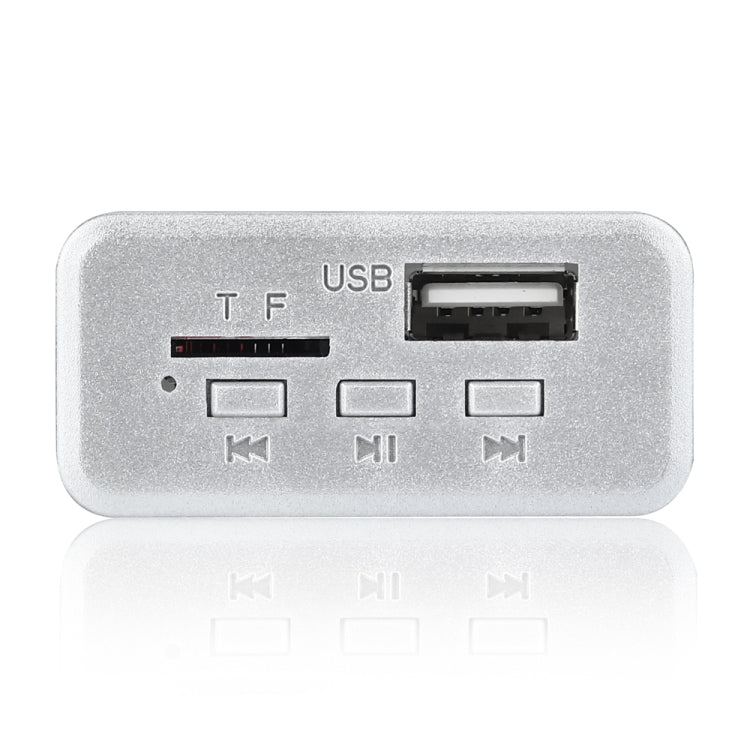 Car 12V Audio MP3 Player Decoder Board FM Radio TF Card USB AUX, with Bluetooth(White) - Car MP3 & MP4 & MP5 by PMC TechLife | Online Shopping South Africa | PMC TechLife | Buy Now Pay Later Mobicred