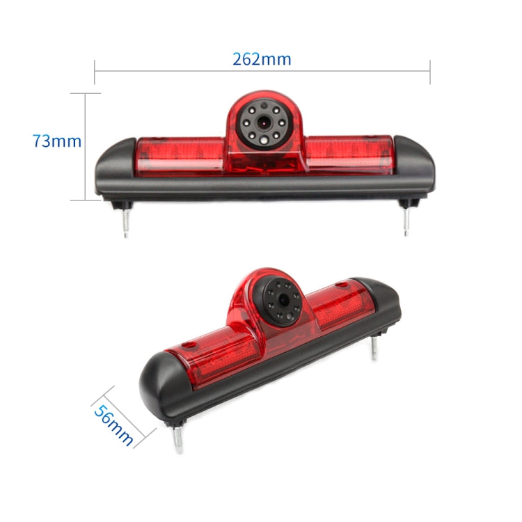 PZ460 Car Waterproof HD High Position Brake Light View Camera for Fiat / Citroen / Peugeot - Rear View Cameras by PMC Jewellery | Online Shopping South Africa | PMC Jewellery | Buy Now Pay Later Mobicred