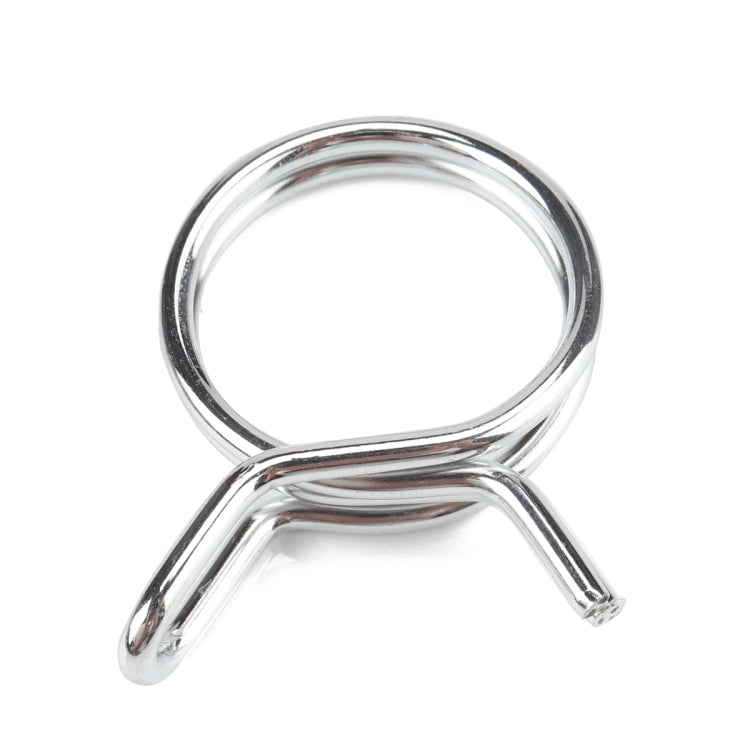 180 PCS Double Wire Spring Tube Clamp Water Pipe Clamps, Size: 5-24mm - Booster Cable & Clip by PMC Jewellery | Online Shopping South Africa | PMC Jewellery