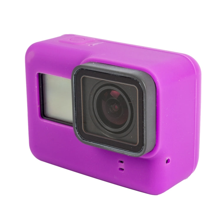 For GoPro HERO5 Silicone Housing Protective Case Cover Shell(Purple) - Silicone Cases by PMC Jewellery | Online Shopping South Africa | PMC Jewellery | Buy Now Pay Later Mobicred