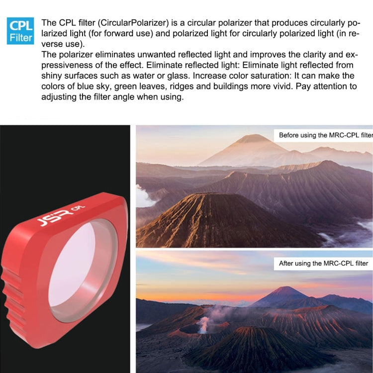 5 in 1  HD Slim ND8 & ND16 & ND32 & CPL & MCUV Lens Filter for DJI OSMO Pocket - Lens Accessories by JSR | Online Shopping South Africa | PMC TechLife | Buy Now Pay Later Mobicred